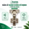 BL04 — Bản lề thép mạ niken giảm chấn cố định